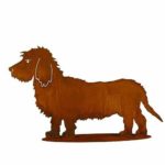 Dekoration Garten Figur - Hundedeko Dacke