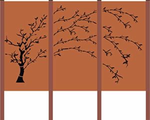 Sichtschutz 3 - Teiliger Baum